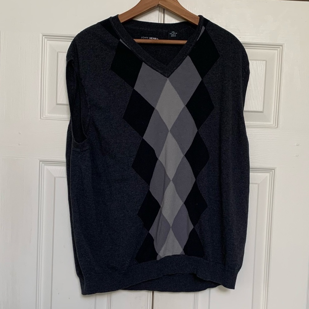 Sweater Vest - Argyle